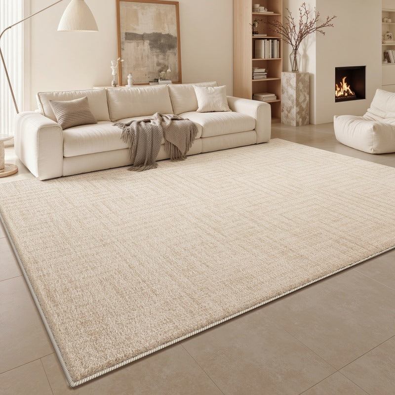 Carpet living room cream style high-end simple no-wash wipeable waterproof sofa coffee table bedroom bedside blanket large area