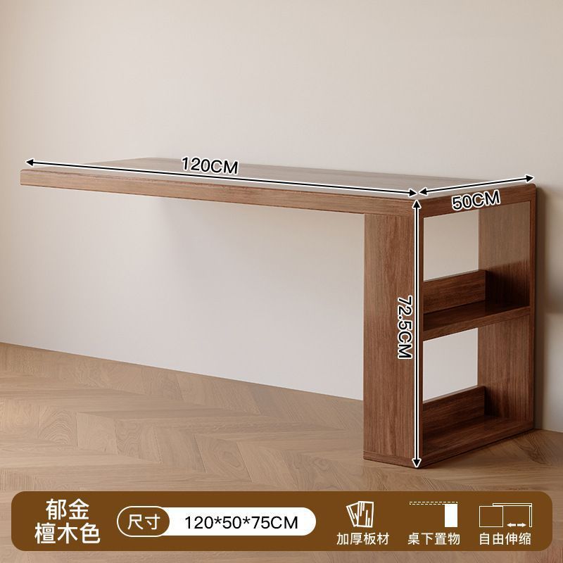 Corner desk bookshelf bookcase all-in-one table bedroom home extendable vanity corner computer desk office desk