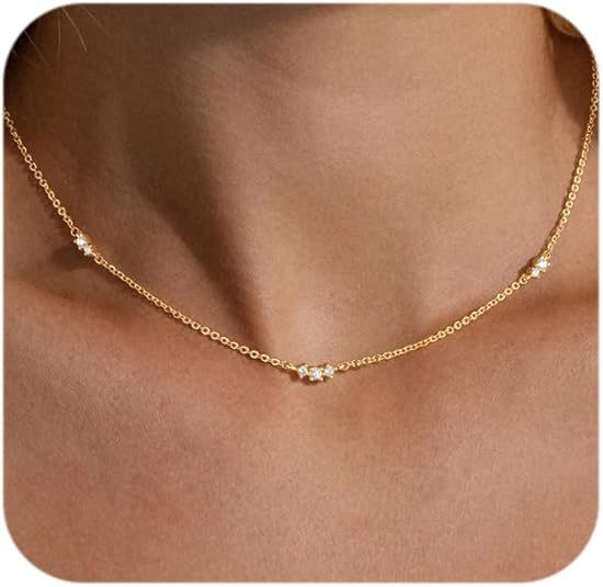 Amazon cross-border new arrival necklace: women's fashionable, elegant, and chic french-style choker - perfect for everyday wear and work