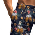 trending men's swim trunks, quick-dry swim shorts, casual athletic beach shorts, new european and american styles
