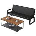 Business office chair bench sofa coffee table combination modern stool business sofa chair reception chair negotiation chair