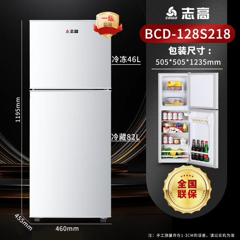 Chigo refrigerator - energy star tier 1, dual-cooling refrigerator-freezer, ideal for home, dorm, and rental properties - compact refrigerator