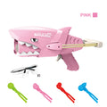 【customizable】snowball maker toy shark snowball launcher gun outdoor snow play snowball fight snowball launcher
