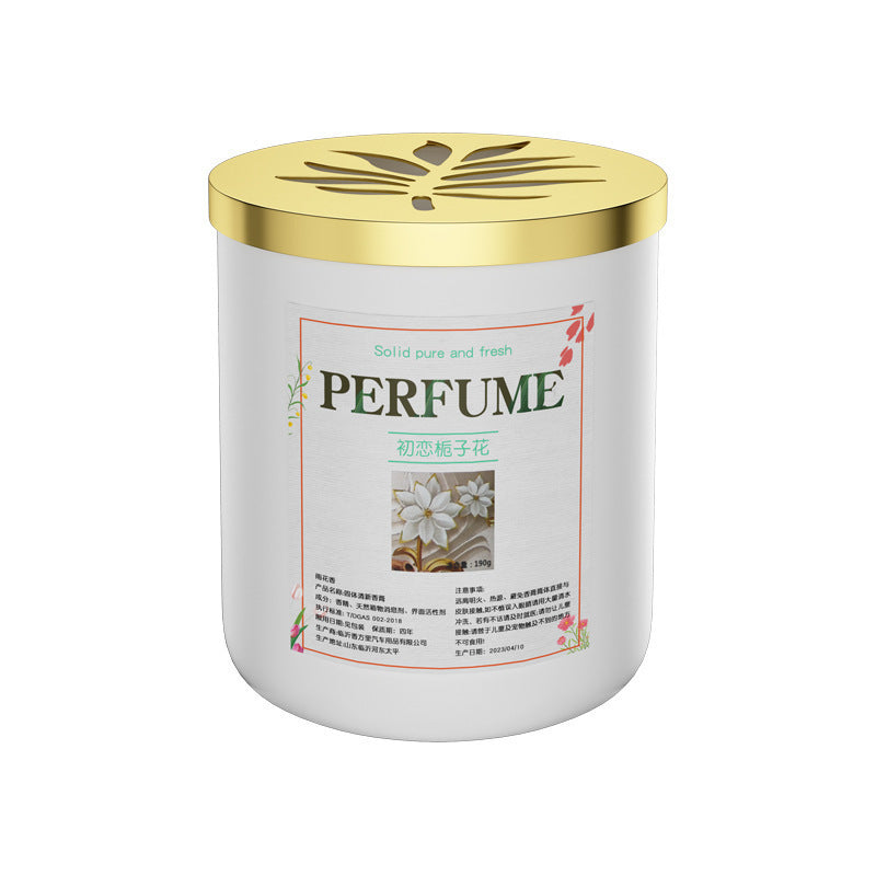 Gardenia car air freshener, car perfume, long-lasting light fragrance for men, solid perfume balm, premium quality