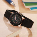 Round silicone student watch digital women's watch quartz watch trendy wristwatch - hot-selling cross-border e-commerce product - wholesale from manufacturer