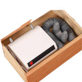 Portable and compact desktop heater, multi-functional dehumidifier, anti-mold shoe dryer, clothes dryer, quilt warmer, perfect for dorm rooms