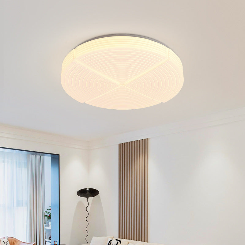 [Strict selection] Bedroom ceiling light full spectrum led modern simple cream wind children's room study eye protection lamp