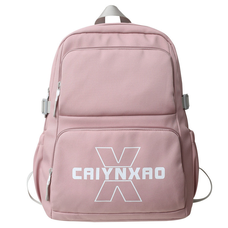 New Korean version of sweet college style versatile backpack small fresh Mori girl cute student schoolbag backpack