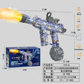 Factory direct sales, dazzling and cool spray electric water gun, linked smoothbore water splashing festival drum version water toy water gun