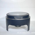 Black round dining stove 6l