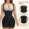 best selling steel boned buttoned one-piece shapewear women's vest hip lifting and abdominal tightening body shaping corset