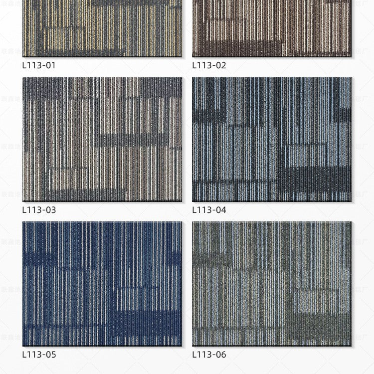 Office Carpet Commercial Square Blanket Full Sheet Blanket Large Area Cement Floor Splicing Floor Mat Billiards Hall