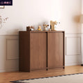 Used retro sideboard wall-mounted integrated home coffee machine kitchen living room wine cabinet pegboard storage rack cabinet