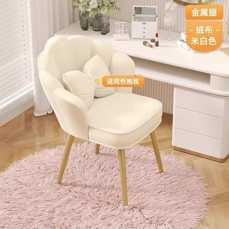 Bubble chair: minimalist, luxe design for home use - makeup vanity, manicure chair, comfortable petal shape