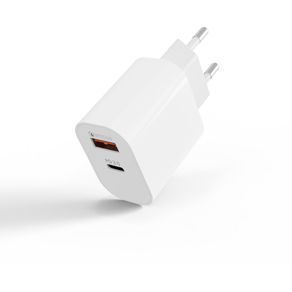 Wow customized pd20w+qc3.0 apple fast charging charging head multi-port charger usb european standard charger