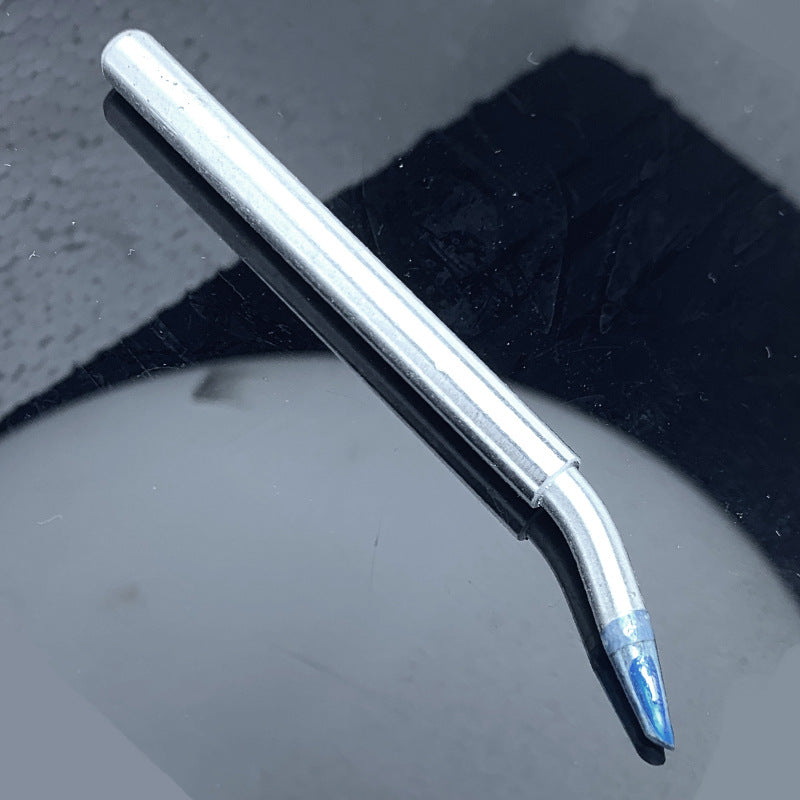 BSL blue head special d6 soldering iron head 2.0mm oblique port 2c elbow oblique port soldering iron nozzle, national standard soldering machine welding gun head