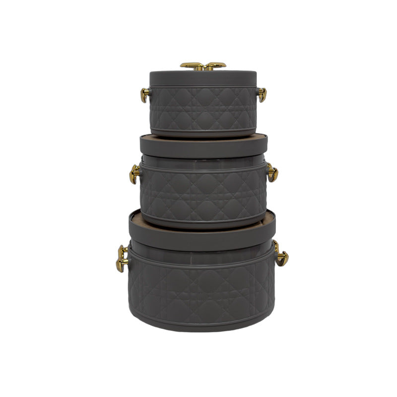 Export hot selling food warmer 3pcs sealed and leak-proof 1.0l2.5l4l large capacity insulated lunch box tableware