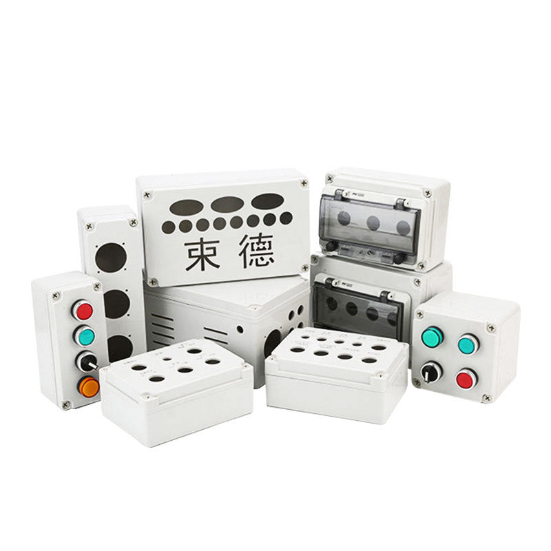 Outdoor AG plastic waterproof junction box Surface mounted IP66 waterproof cable junction box Power monitoring Sealed waterproof box