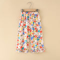 For pre-orders, please contact customer service - colorful floral pants