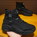 Boots men's shoes spring high-top british style retroworkwear boots thick solewaterproof outdoor hiking desert combat boots