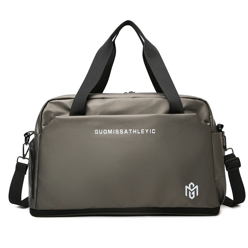 New Fashion Casual Travel Bag Women's Large Capacity Sports Fitness Bag Short Trip Luggage Bag Lightweight Satchel Women's