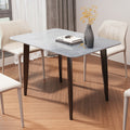 Factory direct custom wholesale restaurant desk modern minimalist light luxury extendable small apartment rectangular table home dining table