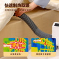 Portable and compact desktop heater, multi-functional dehumidifier, anti-mold shoe dryer, clothes dryer, quilt warmer, perfect for dorm rooms