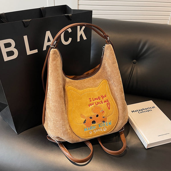 This year's popular backpack bag women's bag 2025 new autumn and winter high-end tote bag large-capacity shoulder bag large bag