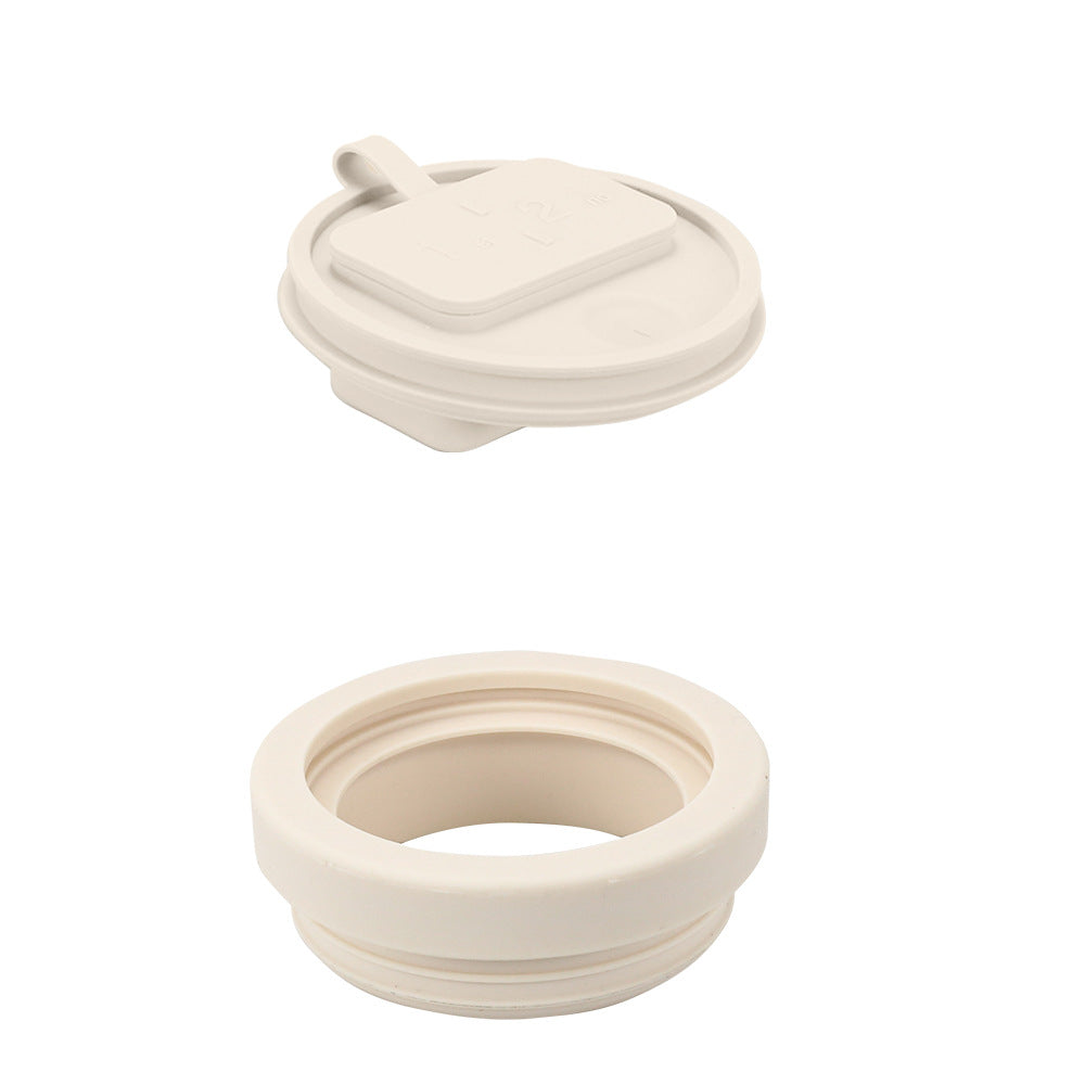 Adapted to Stanley Bingba Cup Ice Grid Multifunctional Leak-proof Medicine Box Storage Coffee Funnel, Straw Silicone Cup Lid