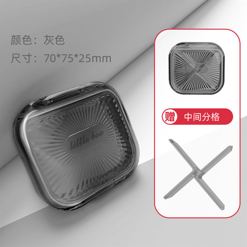 Xinle Factory Invisible Braces Box Orthodontic Retainer Storage Box Orthodontic Orthodontics Portable Storage Box