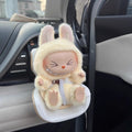 Labubu first generation, second generation and third generation adapted security seat car aromatherapy air conditioning air outlet car ornaments pendant