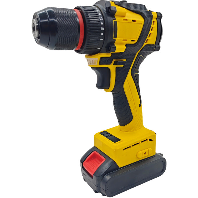 Cross-border 21v brushless lithium battery drill set, brushless high-power hand drill, punching drill set, super torque