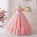 Ready-to-ship wholesale girls' dresses, direct from the manufacturer. cross-border, european and american style flower girl dresses, princess dresses for older girls and toddlers, children's dresses