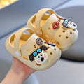 Eva kids' clogs - summer cartoon cute soft sole non-slip slippers for baby girls and boys, perfect for first walkers and toddlers