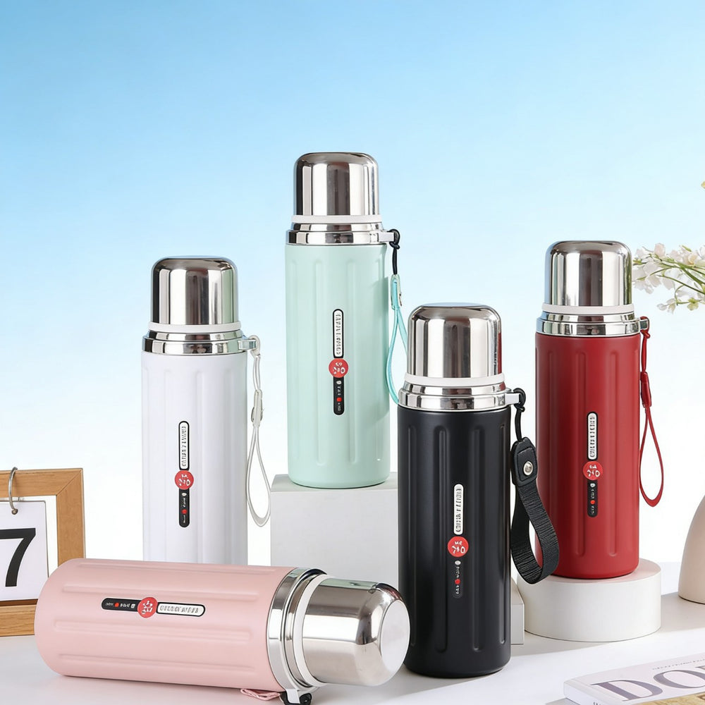 Roman column 316 stainless steel insulated tumbler - stylish, high-capacity, car-friendly, portable outdoor water bottle with engraving option