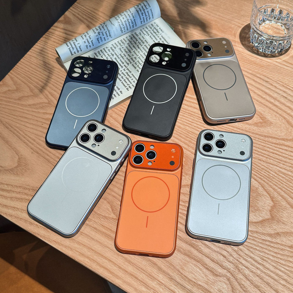 Corning instant transform apple 17 phone case - minimalist, drop-proof, instantly converts to iphone 17 pro max, matte finish, magnetic phone case