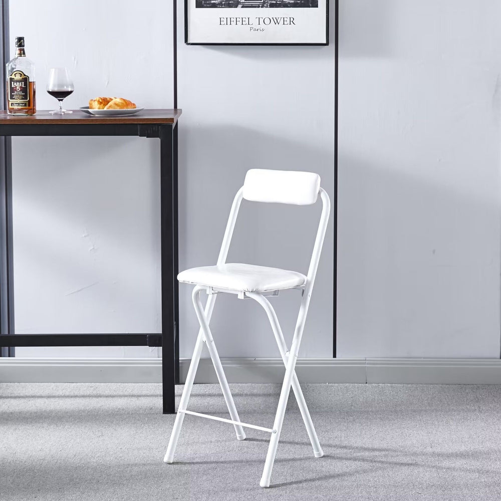 Portable foldable bar chair cashier counter bar chair front desk chair bar stool casual backrest dining chair bar counter default item