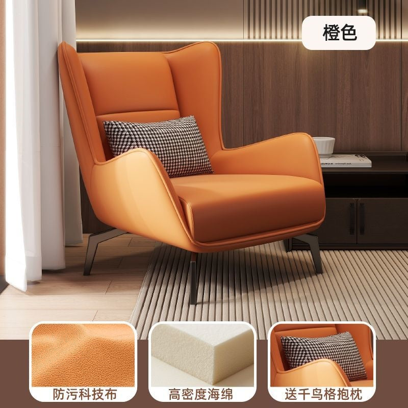 Bedroom modern single chair casual living room reclining single sofa accessible luxury lazy balcony designer for home sofa