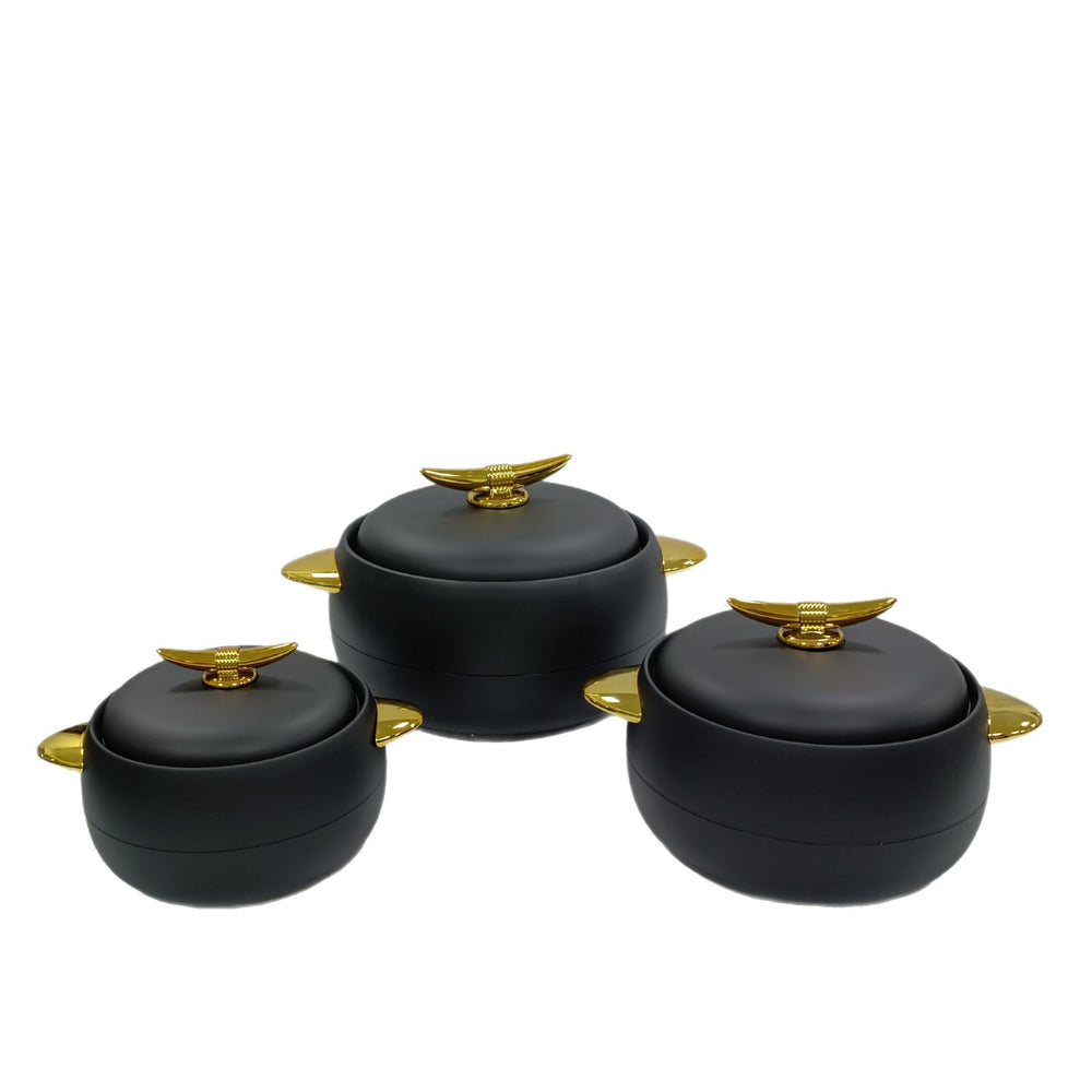 Factory direct sales cross-border popular stainless steel tableware fresh-keeping lunch box commercial stall thermal insulation lunch box coated three-piece set