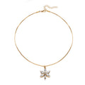 flower necklace wholesale new alloy jewelry pendant easiest for matchcasualniche styleclassy sense jewelry accessories for women