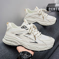 Men's shoes 2026 new lightweight breathable versatile athletic casual hollow-out anti-slip dad shoes student shoes for men