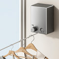 Balcony invisible clothesline gun gray clothes drying artifact rope indoor punch-free bathroom telescopic wire rope