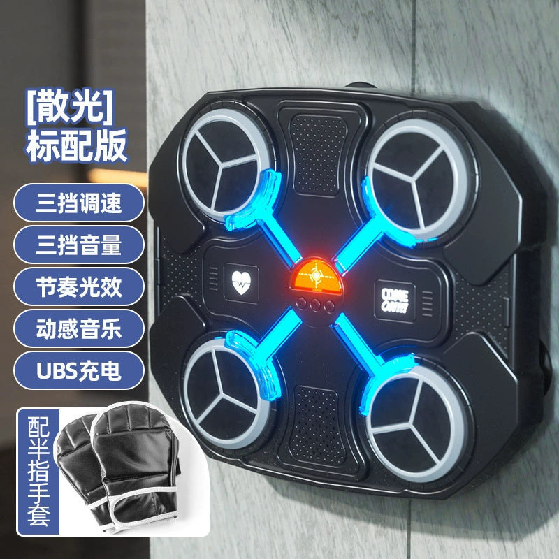 children's fun fruit boxing target bluetooth smart music rhythm electronic boxing trainer kids toy