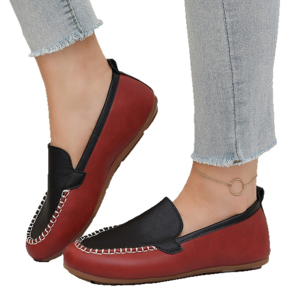 summer new arrival: plus-size women's casual comfortable slip-on flats - wholesale for export
