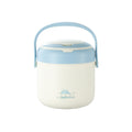 Portable stainless steel thermal insulation pot lunch box double-layer lunch box divided into grids for students 2-layer thermal insulation bucket soup kettle barrel