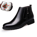 Winter new arrivals: stylish and minimalist men's high-top cotton shoes - versatile, warm, comfortable, fleece-lined, extra thick, casual snow boots