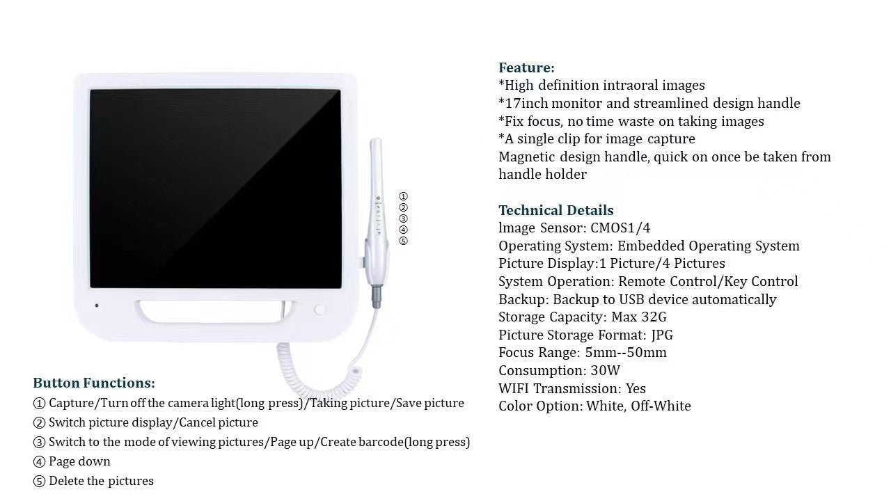 Cross-border monopoly dental oral endoscope integrated machine high definition camera observation instrument dental endoscope instrument