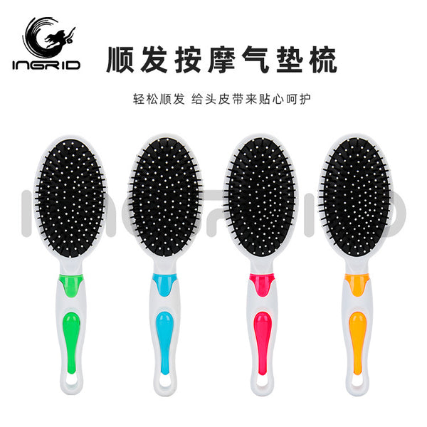Cross-border smooth hair massage air cushion comb color airbag comb lady straight hair negative ion student curly hair salon beauty comb