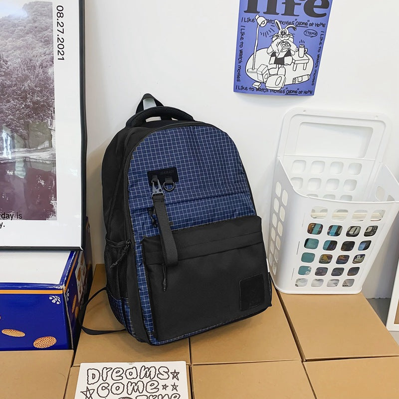 Backpack export model casual lightweight middle school student college student school bag large capacity casual travel breathable lightweight