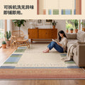 Removable and washable carpet living room bauhaus blue coffee table sound insulation dopamine medieval detachable double layer carpet bedroom
